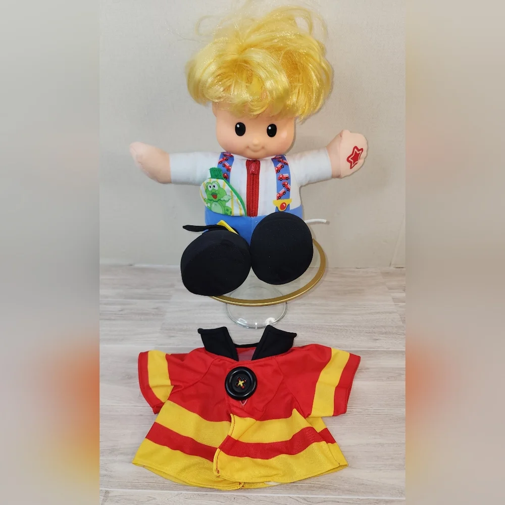 Vintage Fisher Price Dress Me Eddie Doll
